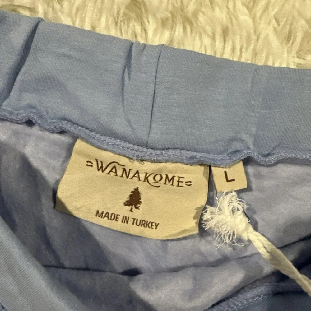 Wanakome womens blue pull on hiking skirt L NWT cabin - Picture 5 of 10